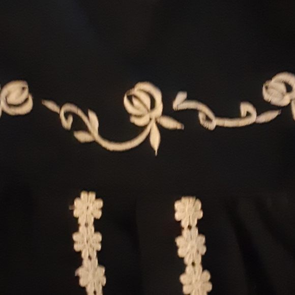 2 for$12  Beautiful 100% polyester Sapphire blue dress - Picture 2 of 5